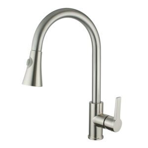 Dime Pull Out Sink Mixer Matte Chrome